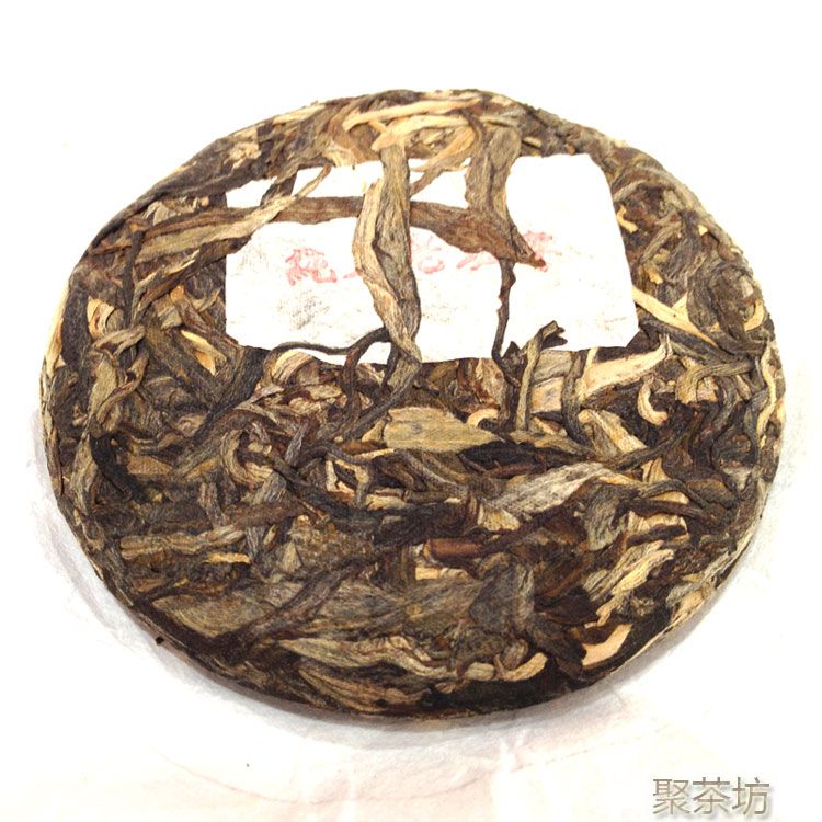 博友老班章纯料古树普洱茶生茶125克饼茶(图5)