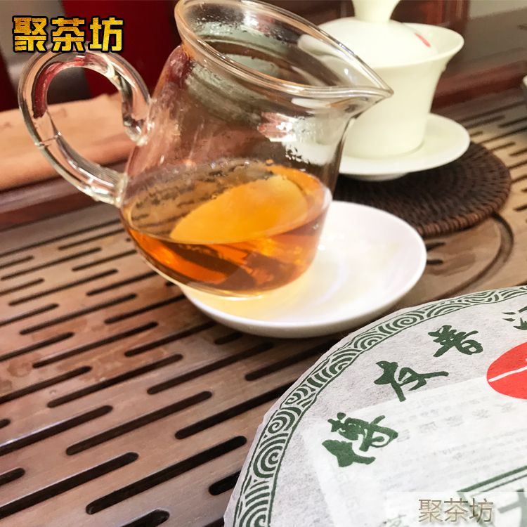 勐海博友茶厂布朗之星普洱茶生茶饼茶357克(图4)